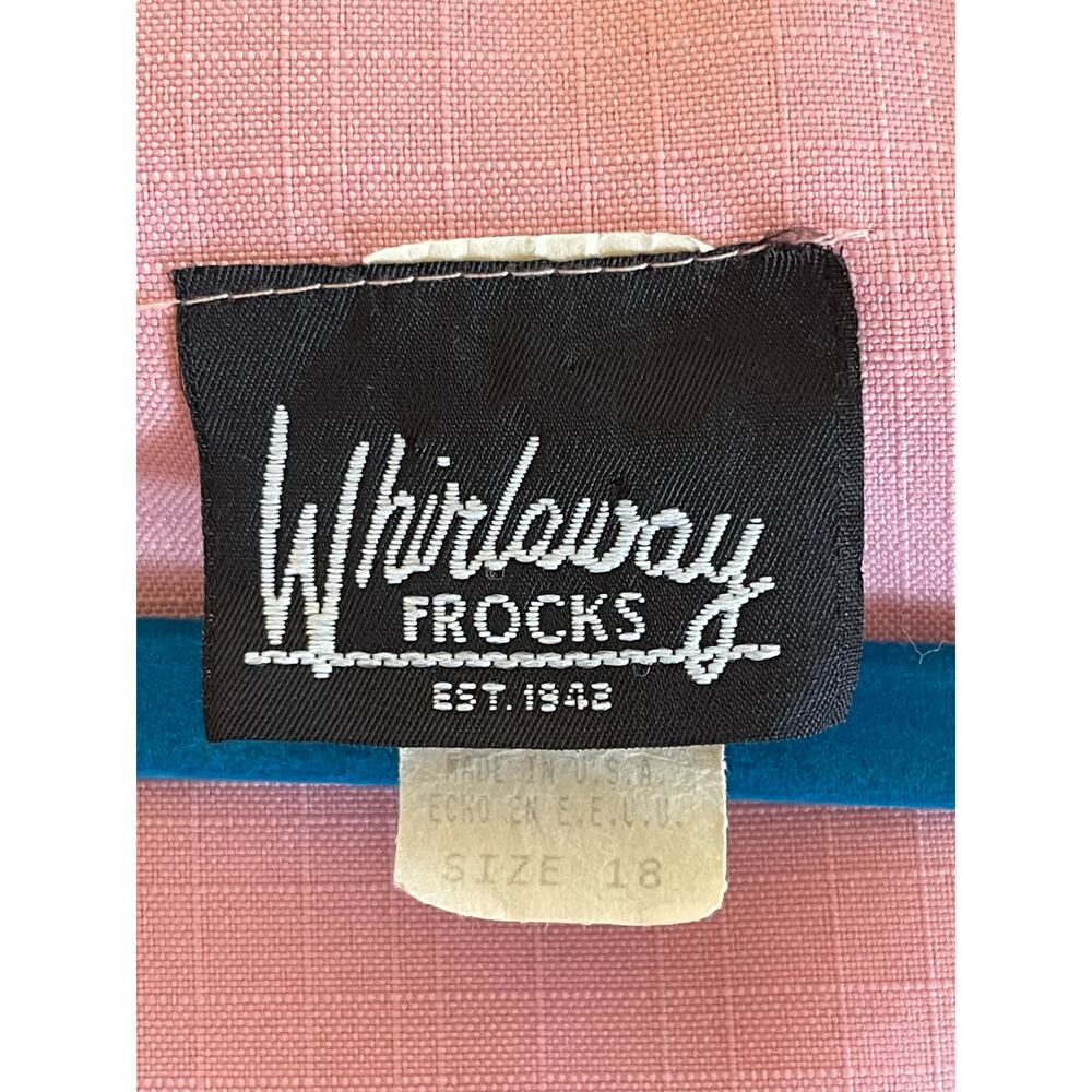 Vintage Whirlaway Frocks Pink Blazer Jacket Size 18 - Picture 5 of 7